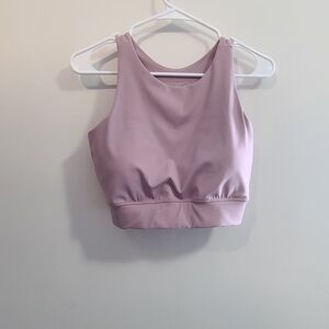 Barbell Cartel Lavender Sports Bra for Women Sz L, Like New